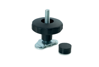 Screw fitting M8 with star grip