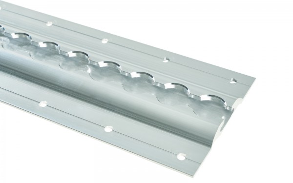 Airline track extra wide bare