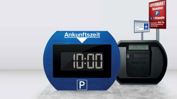 Needit PARK LITE - elektronische Parkscheibe mit Zulassung