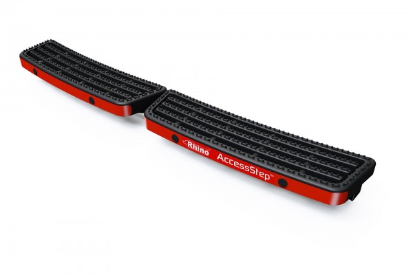 Heckstufe AccessStep Schwarz | mit Parksensoren Connect +