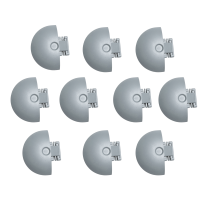 LOADCARE 10x Endkappe für Airlineschienen halbrund LOADCARE 10x Endkappe für Airlineschienen halbrund