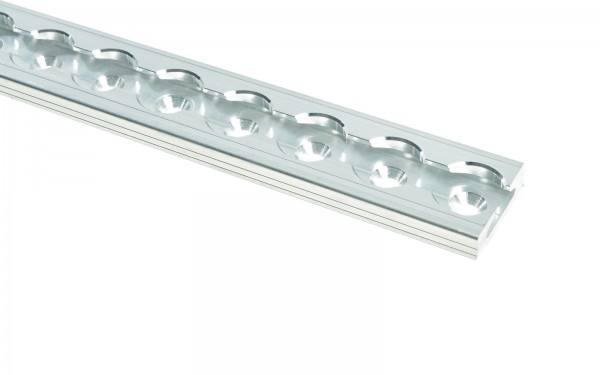 Airline track rectangular drilled bare