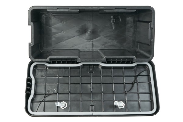 DAKEN Blackit 2 - Caja De Herramientas Con Soporte En Forma De V (550 X 250 X 295 Mm
