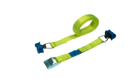 LOADCARE 2tlg Spanngurt mit Klemmschloss 175 daN neongelb LOADCARE 2tlg Spanngurt mit Klemmschloss 175 daN neongelb