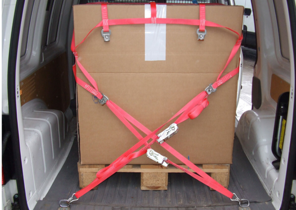 Ladungssicherungsnetz für Transporter