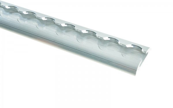 Airline track semi-circular bare | Slim version light version