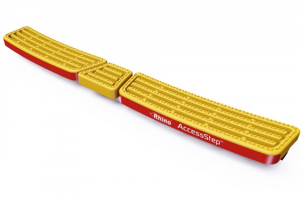 Heckstufe AccessStep dreifach Gelb | ohne Parksensoren