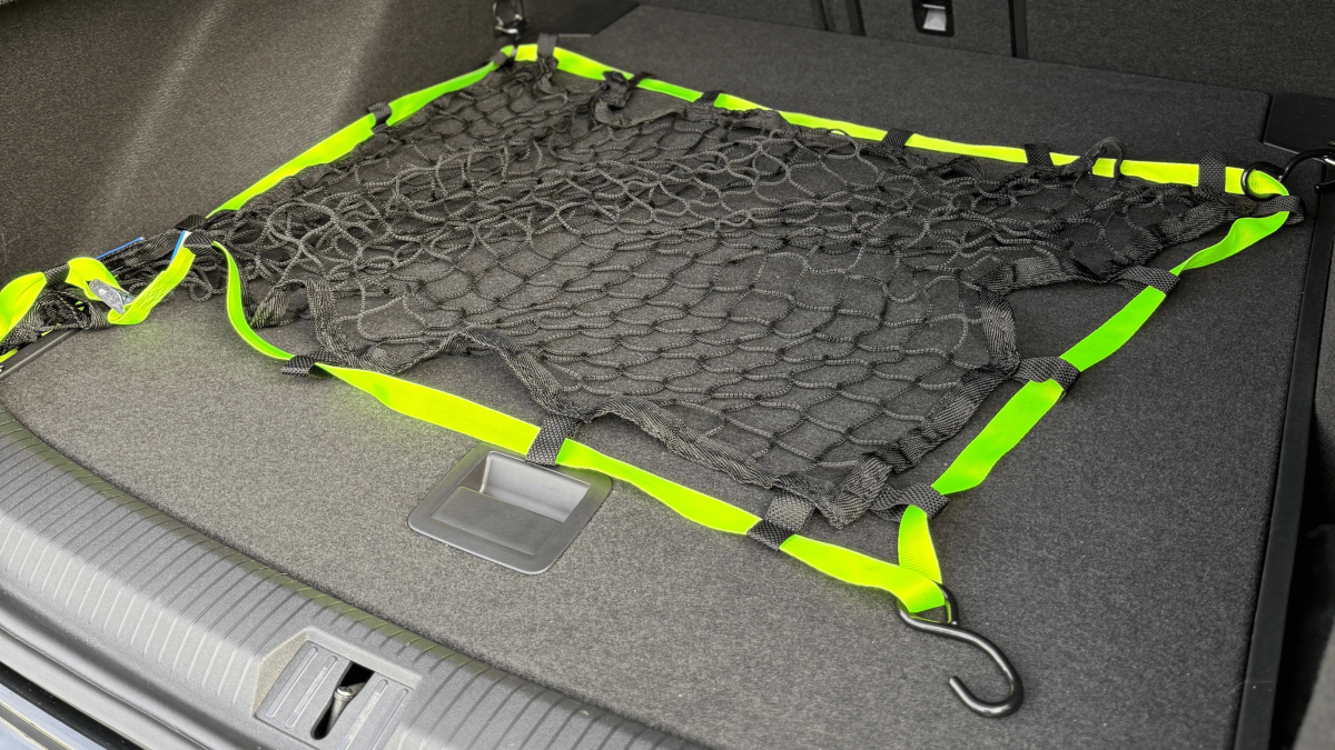 Kofferraum-Sicherungsnetz 1,25 X 0,73 M – Aus Polypropylen, Für Auto, Transporter Und SUV