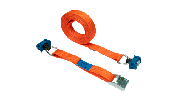 LOADCARE 2tlg Spanngurt mit Klemmschloss 175 daN neonorange