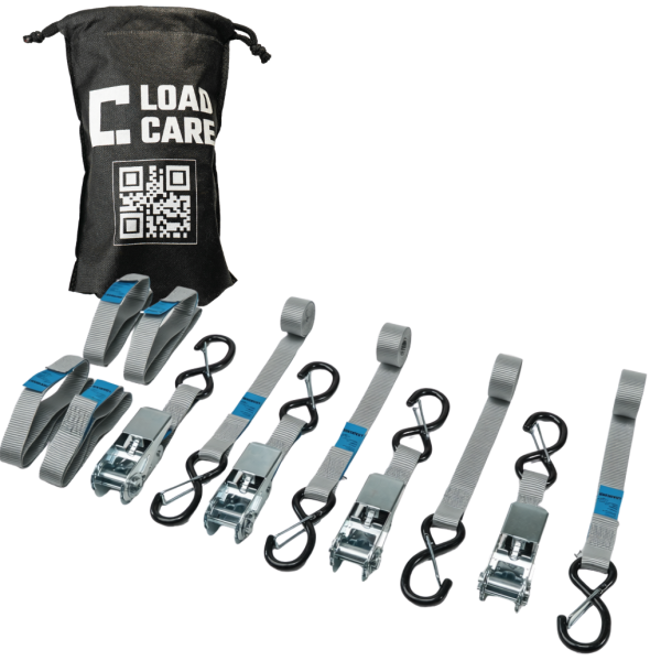 Motorbike belt front + rear | Motorbike lashing system complete | Tension strap | Lashing strap
