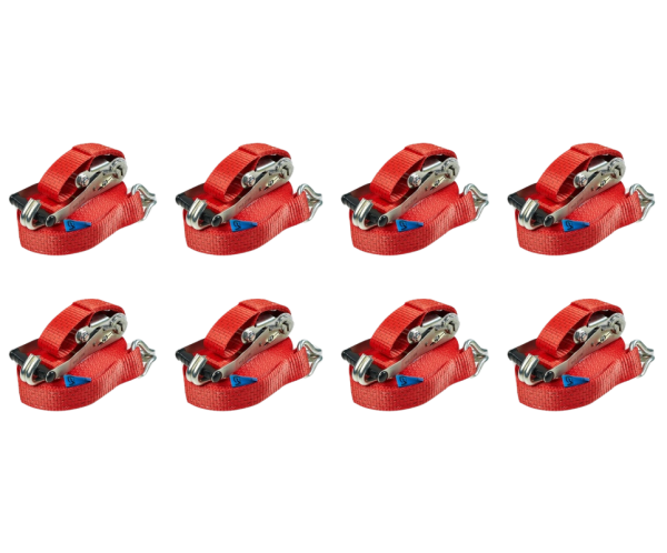 8x LOADCARE Zurrgurt 5 Tonnen | LC 2500 daN
