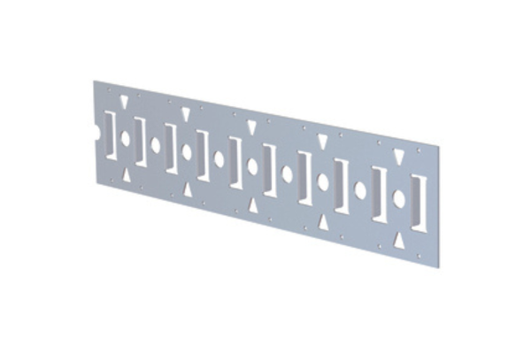 Anchor combi lashing track made of steel